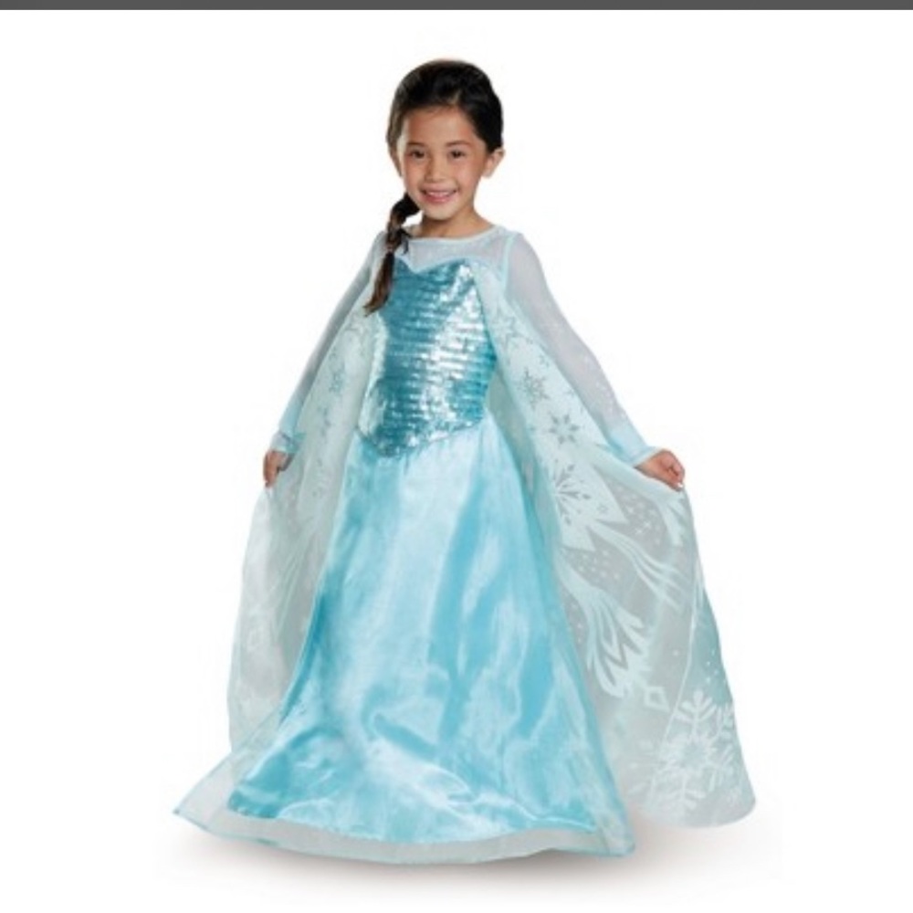 Disney Toddler Girls' Frozen Elsa Deluxe Halloween Costume 3T-4T